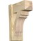 Ekena Millwork Merced Craftsman Rough Sawn Outlooker, Douglas Fir, 6"W x 12"D x 16"H OUT06X12X16MRC04RDF - alternate 1